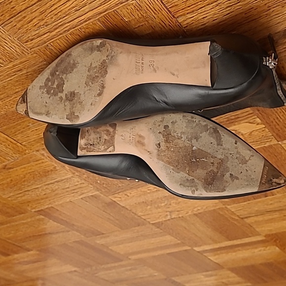 Miu miu studded leather ankle boots, size 39 - Picture 7 of 10